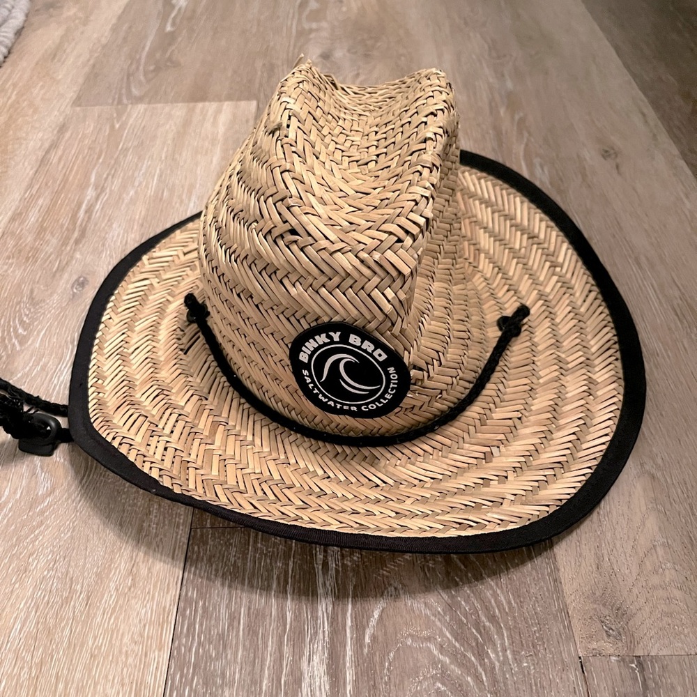 Binky Bro Barney Patrol Straw Sun Hat: Toddler